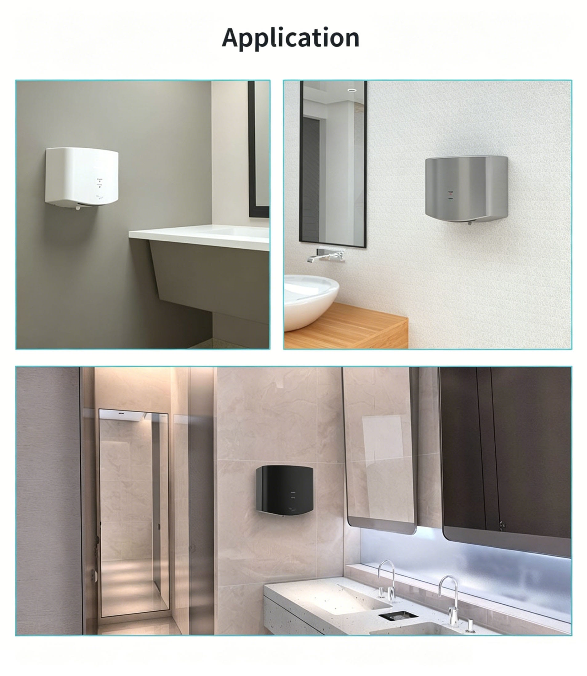 2630 Electric Plastic High Speed Hand Dryer - Image 5