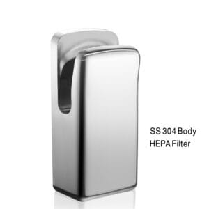 M8 Washroom Stainless Steel Jet Hand Dryer