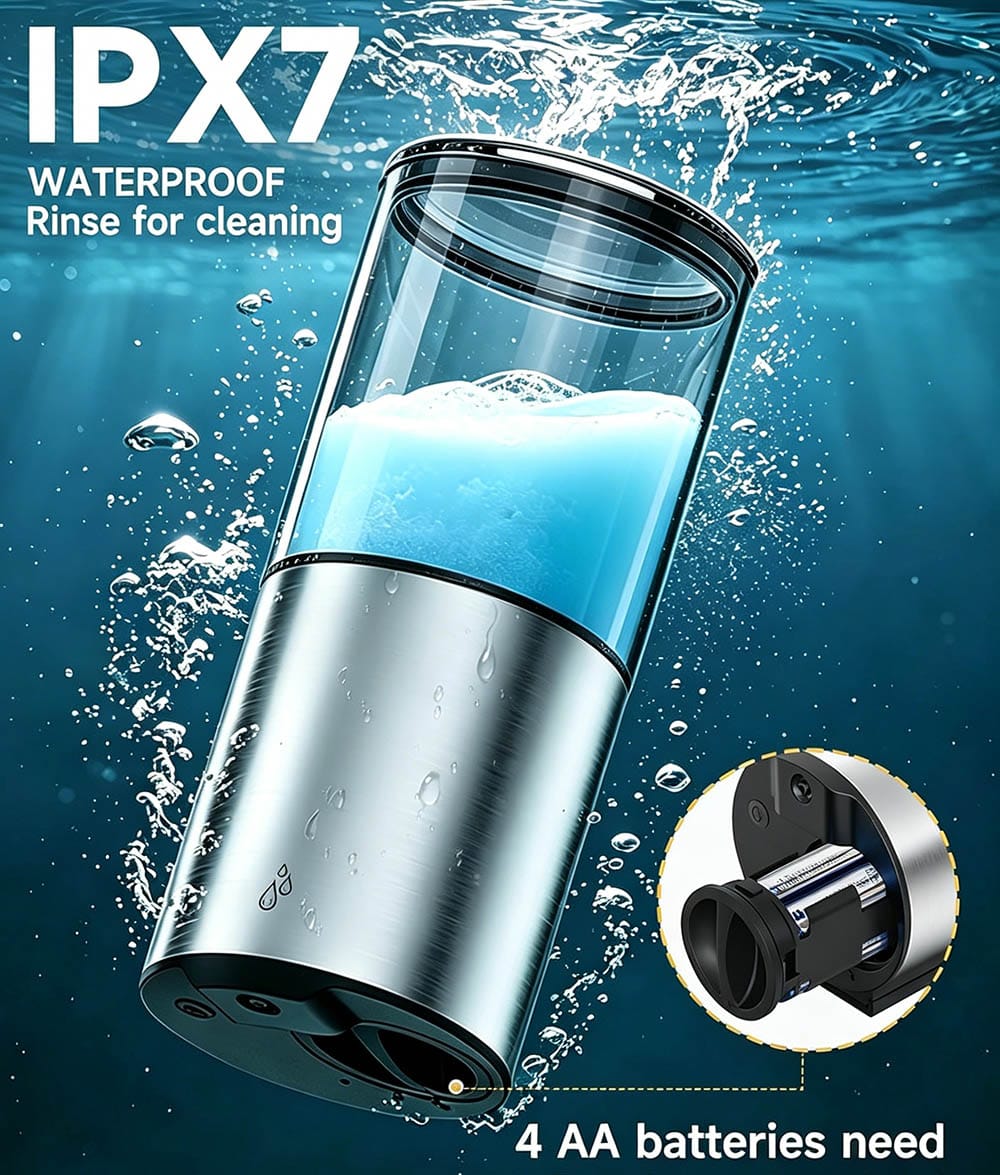 1213 Wall Mounted Automatic Liquid Soap Dispenser - Image 2