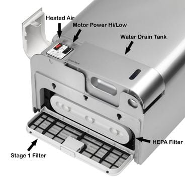 2030 High Speed Hands In Blade Hand Dryer - Image 4