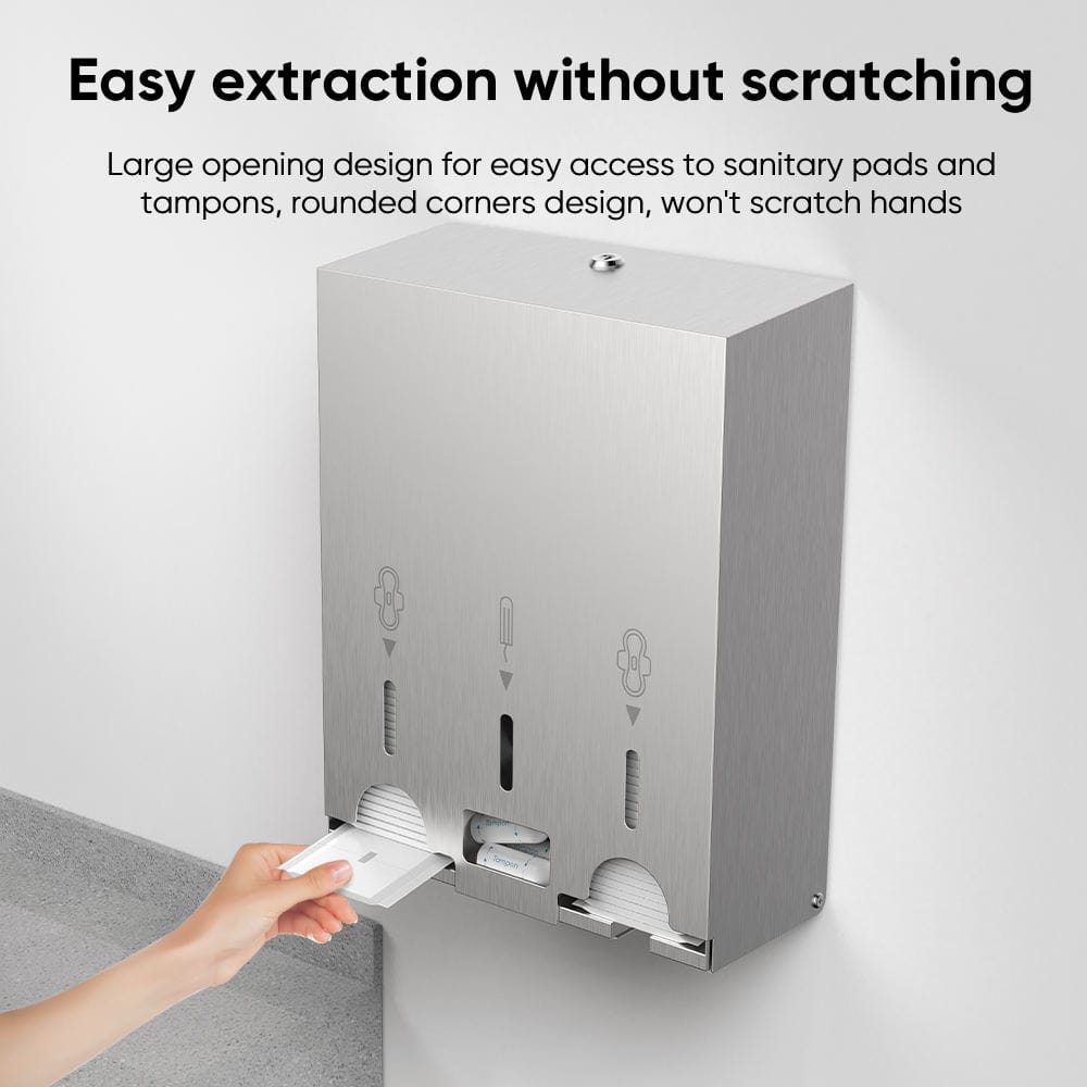 2406 Surface Mounted Sanitary Napkin and Tampon Dispenser - Image 2