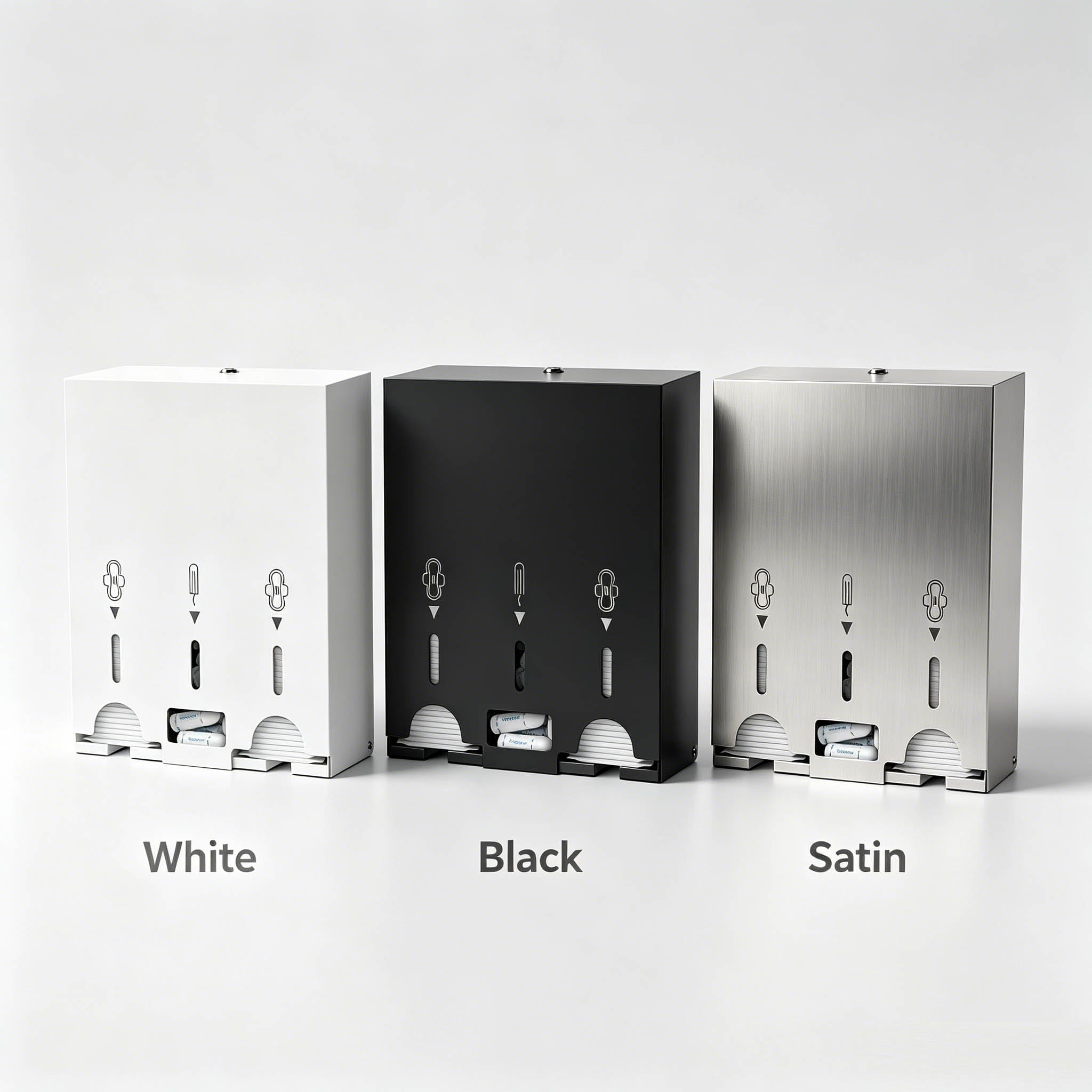 2406 Surface Mounted Sanitary Napkin and Tampon Dispenser - Image 5