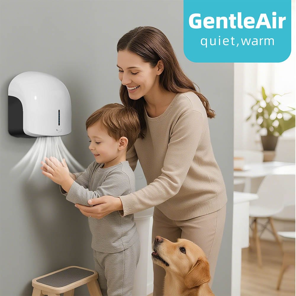 2637 Hot Air Plastic Hand Dryer - Image 2