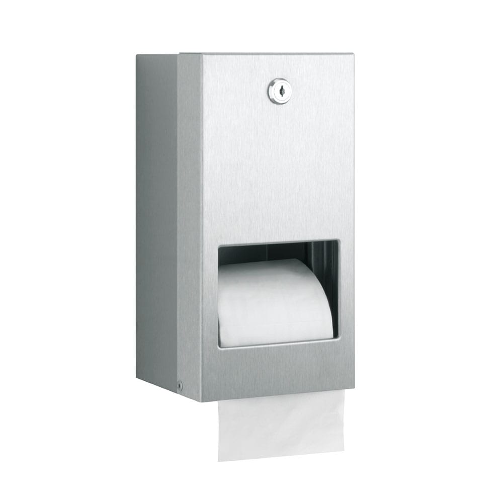 2382 stainless steel double toilet paper holder