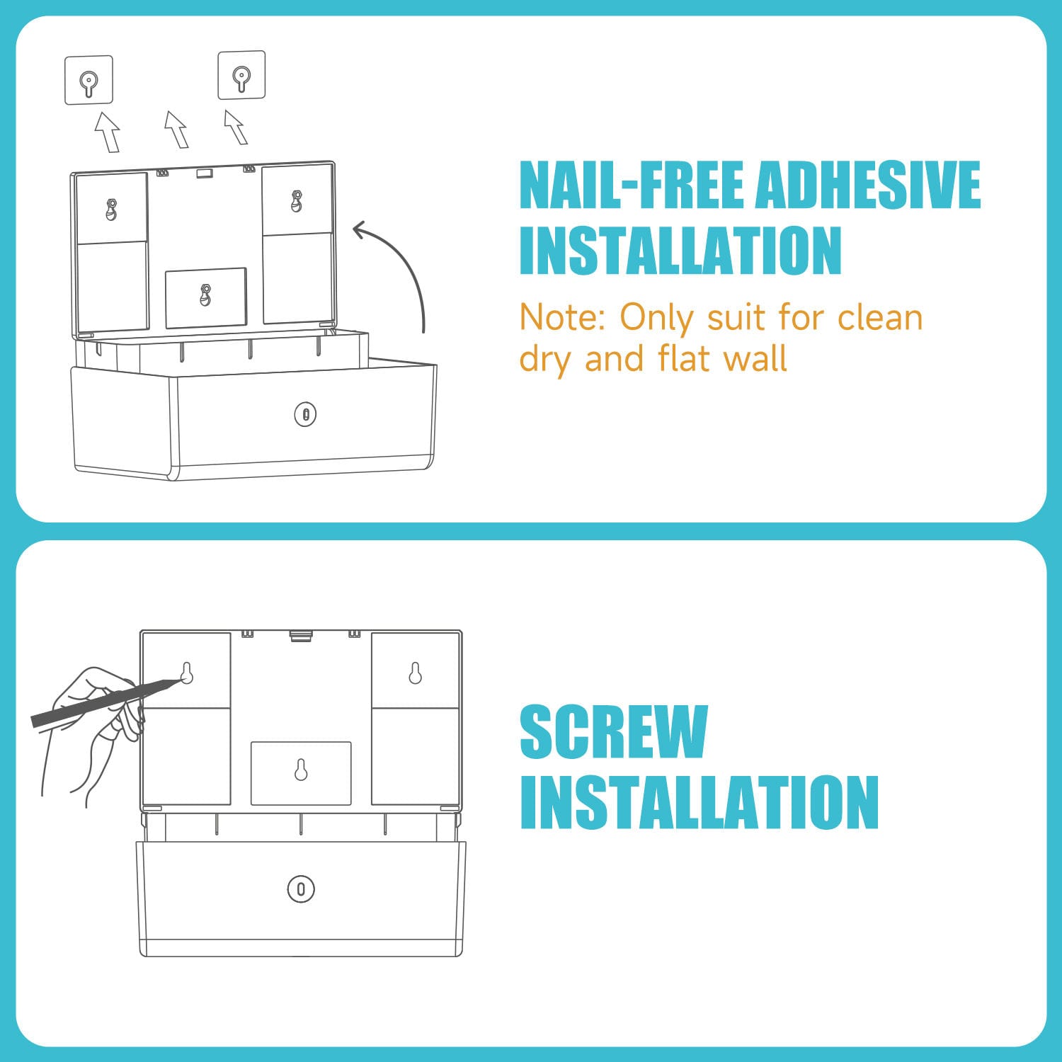 5102 Plastic Multifold Hand Towel Dispenser - Image 4