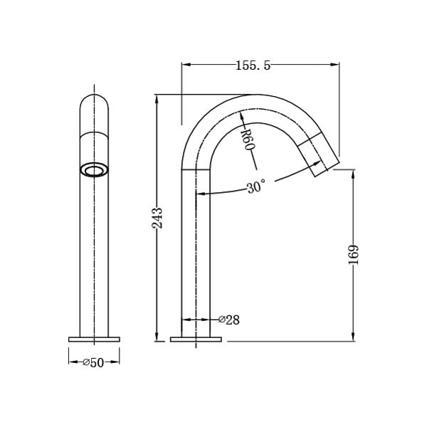 LT95 Bathroom Touchless Sink Faucet - Image 3