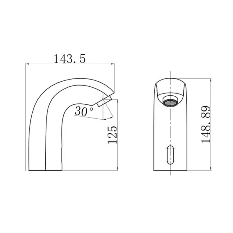 LT85 Commercial Bathroom Sensor Faucet - Image 3